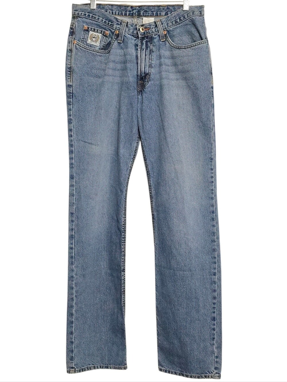 32x36 Cinch White Label 003 Rigid Medium Stone Straight Leg Relaxed Fit Cowboy